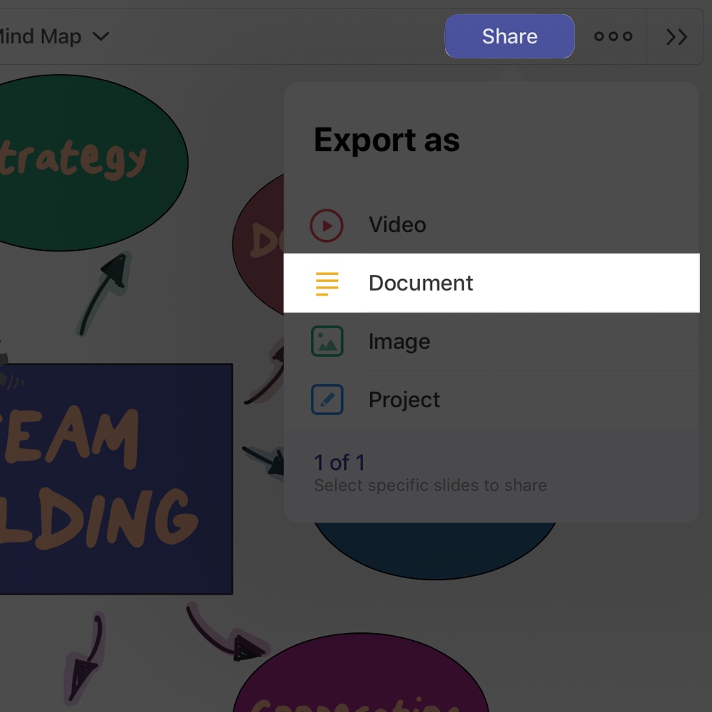 Export explain everything project as pdf