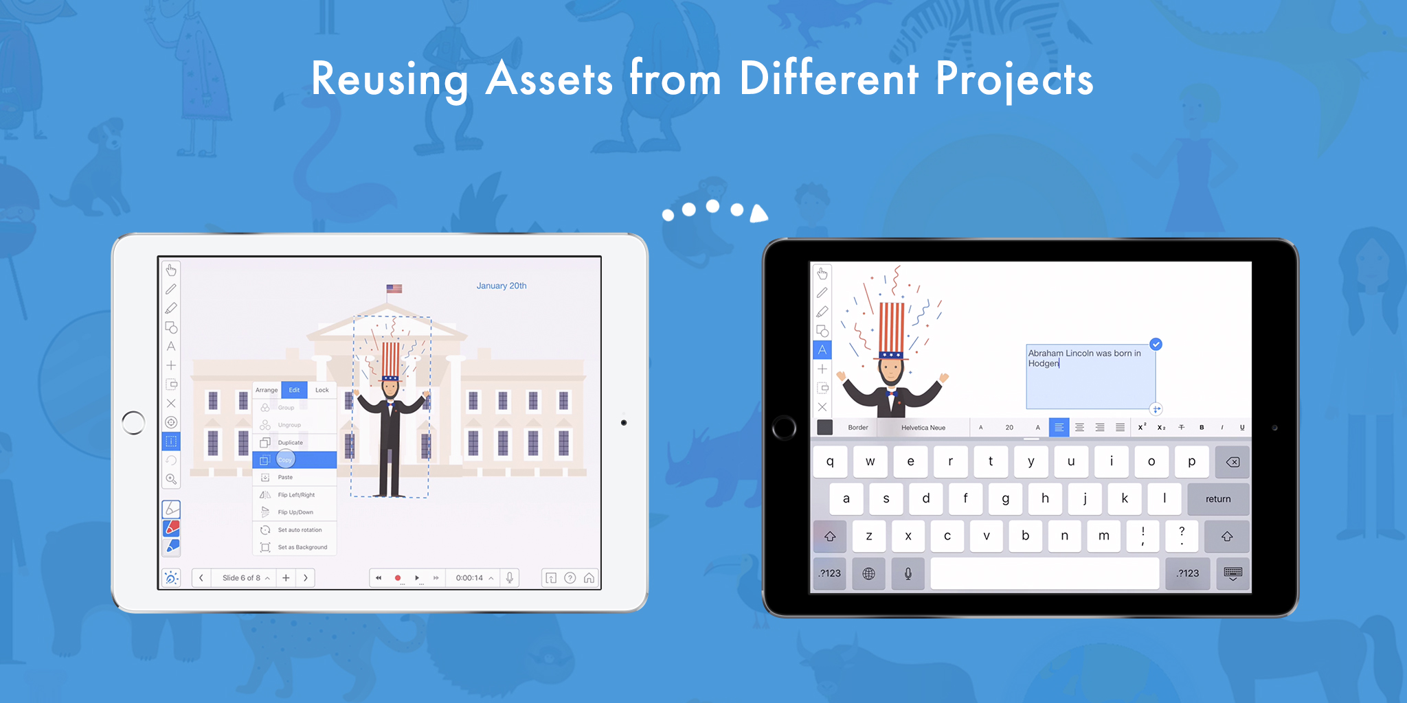 Discover Portal create project assets