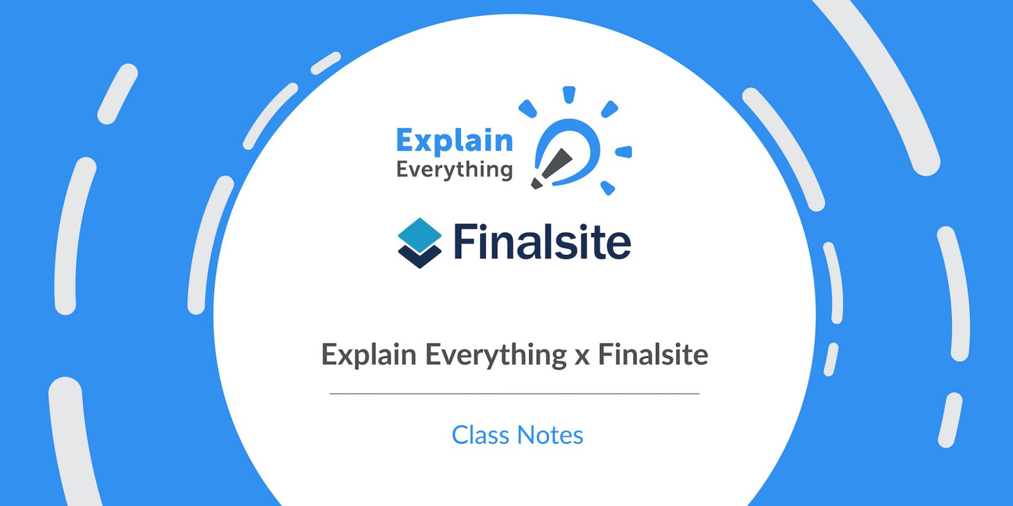 Explain Everything Finalsite Class Notes