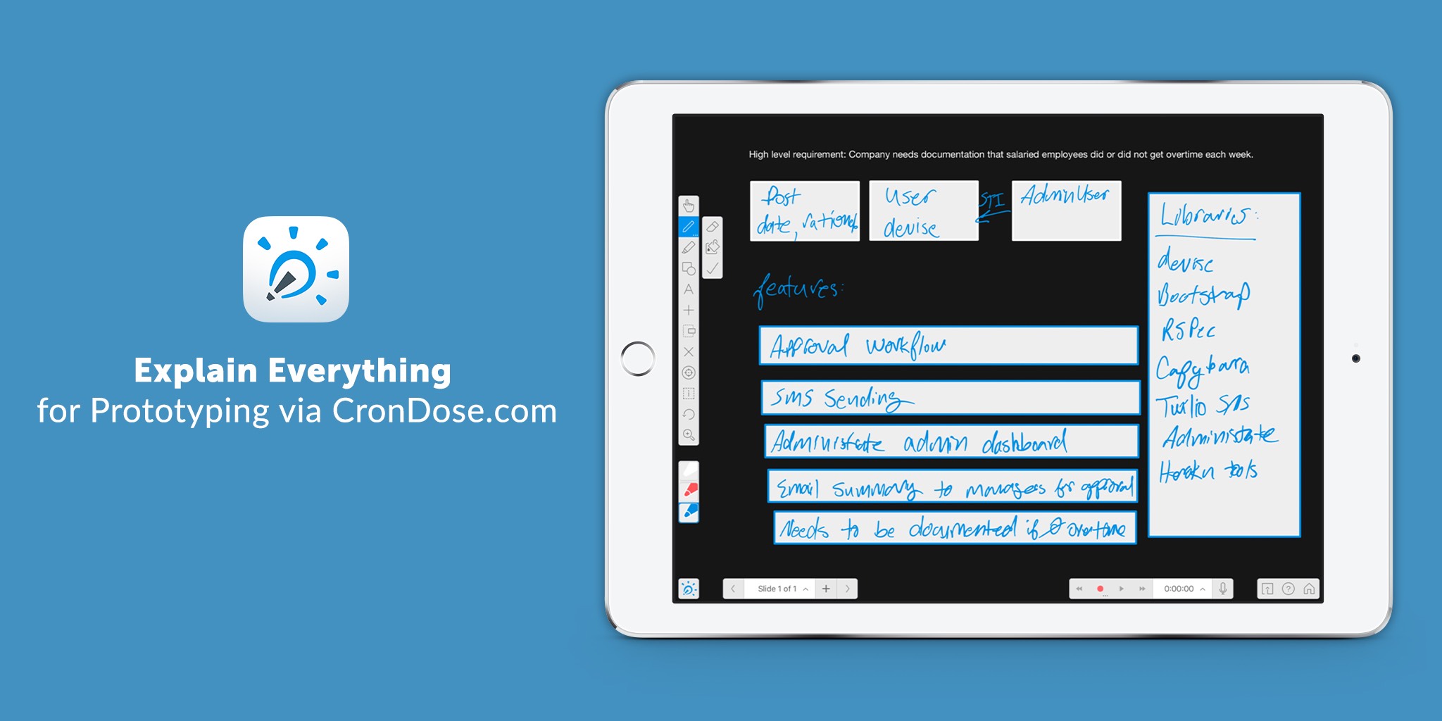 Explain Everything As A Prototyping Tool