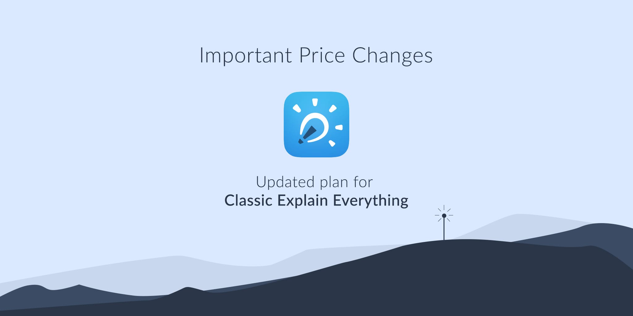 Explain Everything Classic Updated Plan