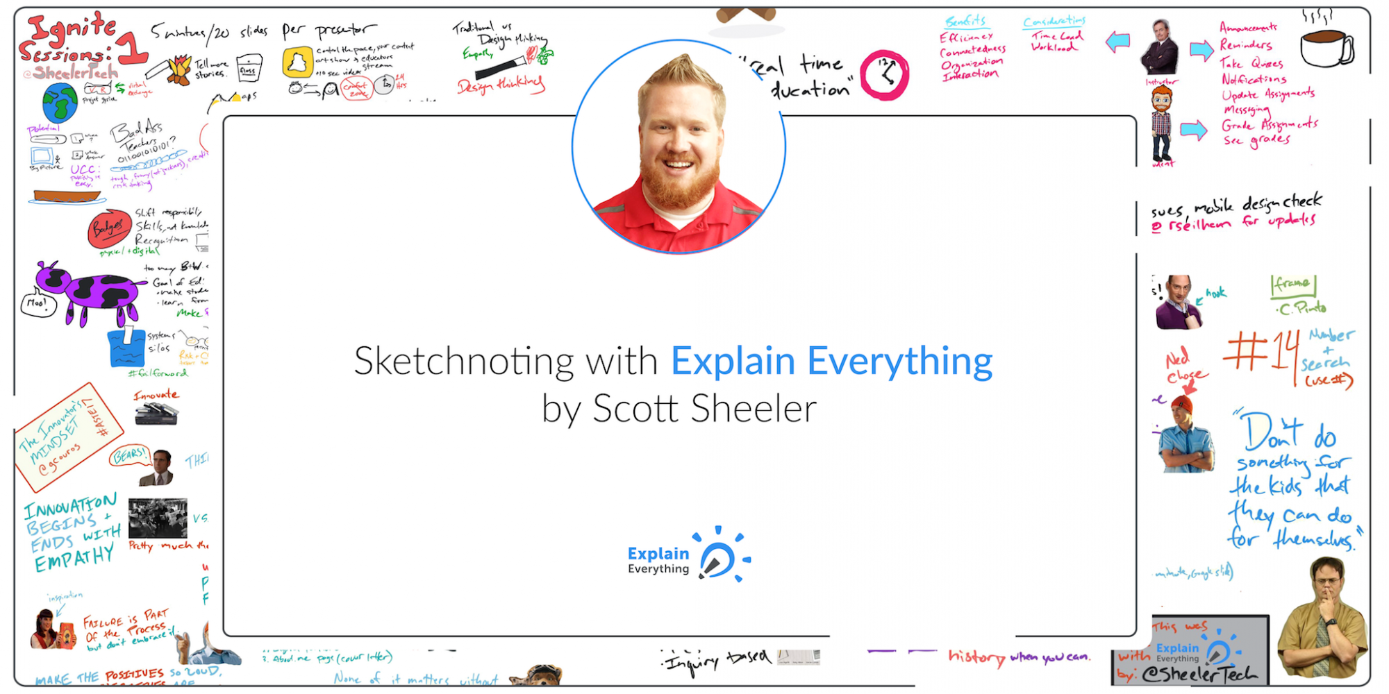 Sketchnoting without skills thumbnail graphic