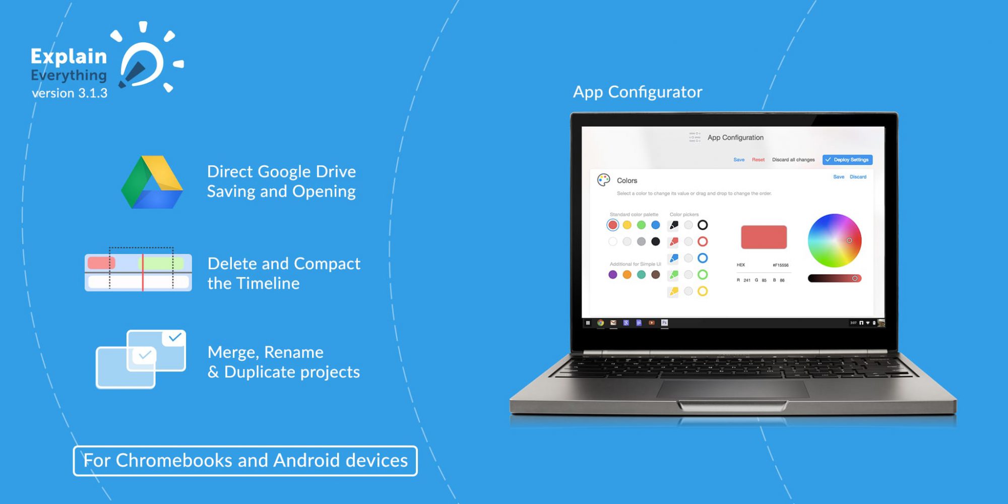 Explain Everything for Chromebooks and Android Devices updated