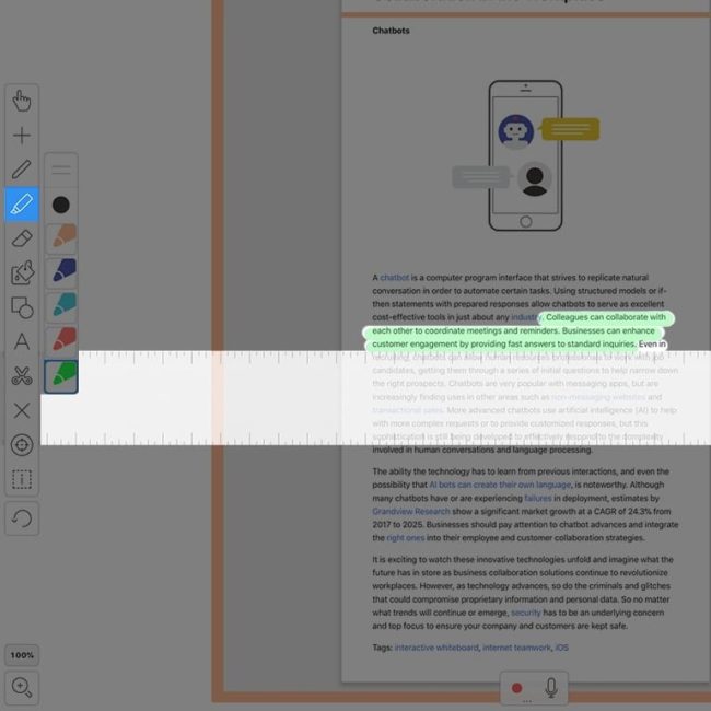 Make Precise Annotations Using the Ruler | Explain Everything