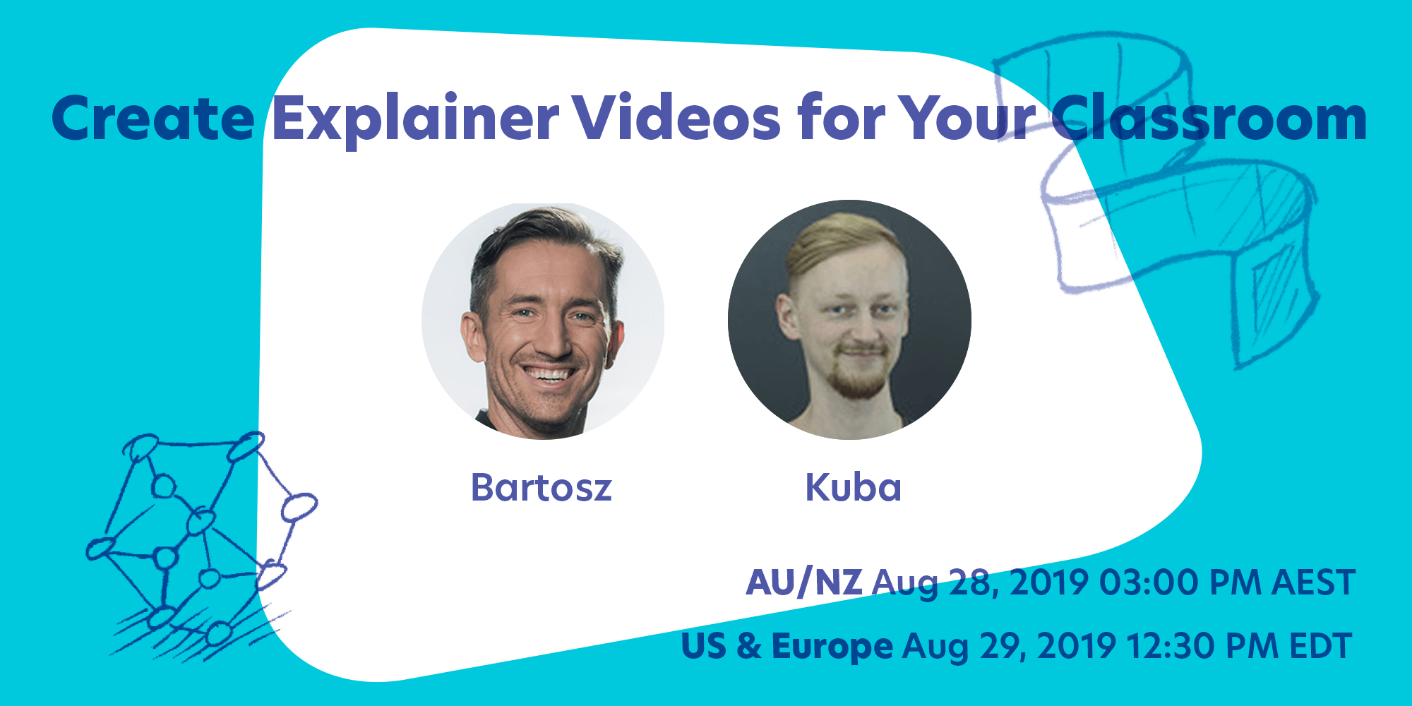 Create Explainer Videos for your Classroom webinar cover image