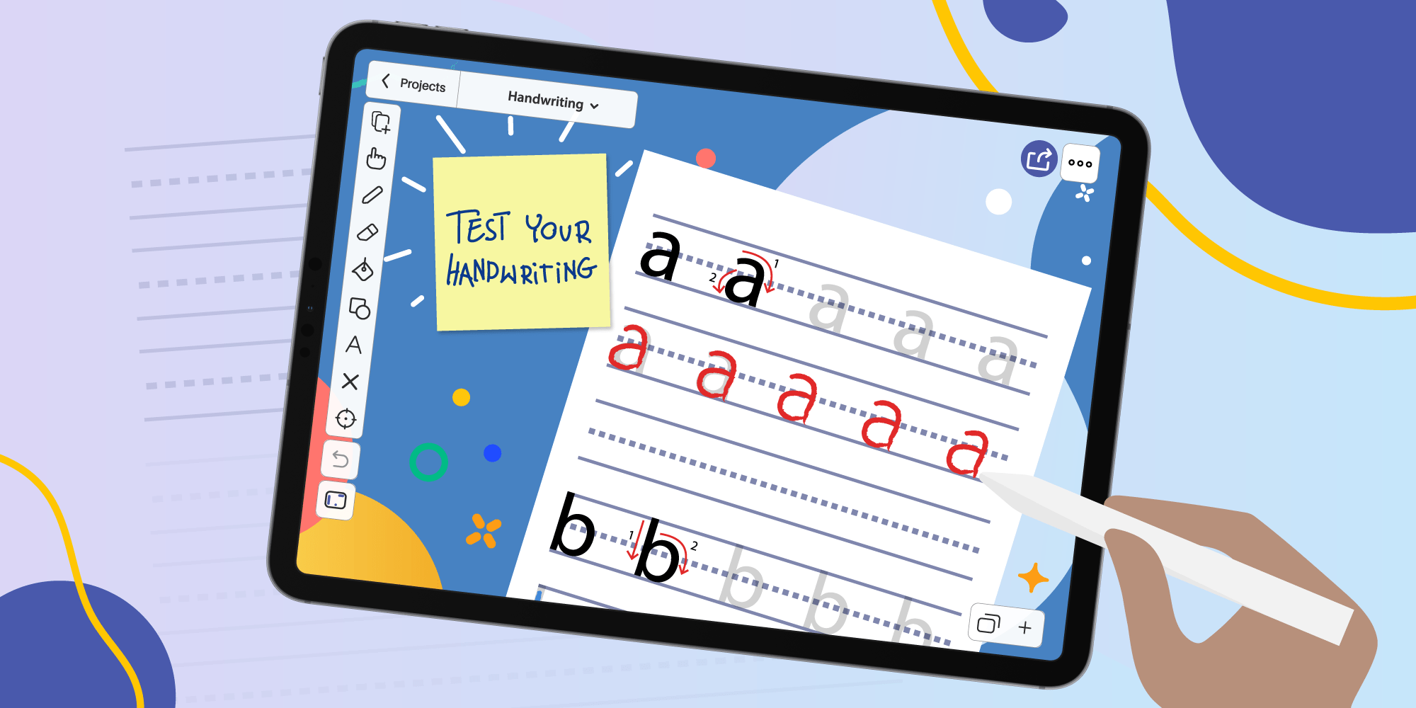 handwriting assignment app