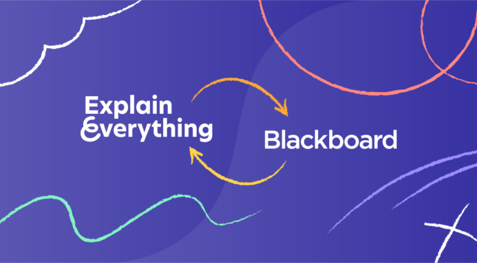 blackboard and explain everything